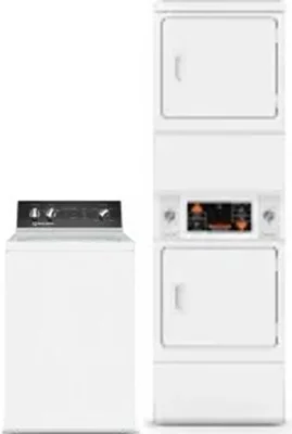 Side by Side Washer & Dryer Set